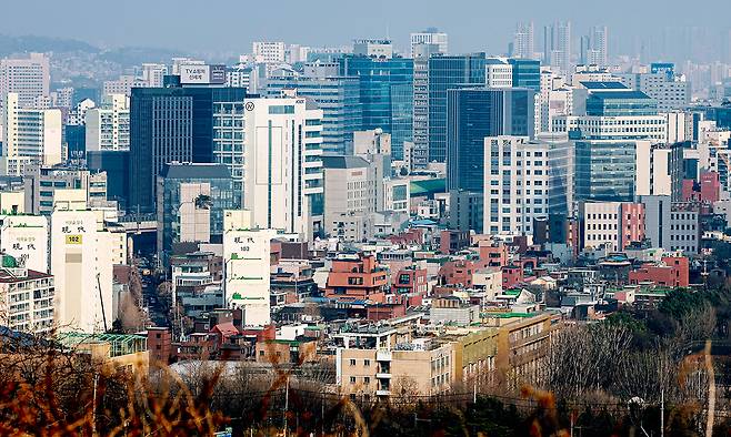 서울 아파트 단지의 모습. 뉴스1