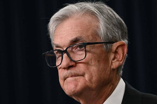 제롬 파월 미국 연준 의장. AFP연합뉴스