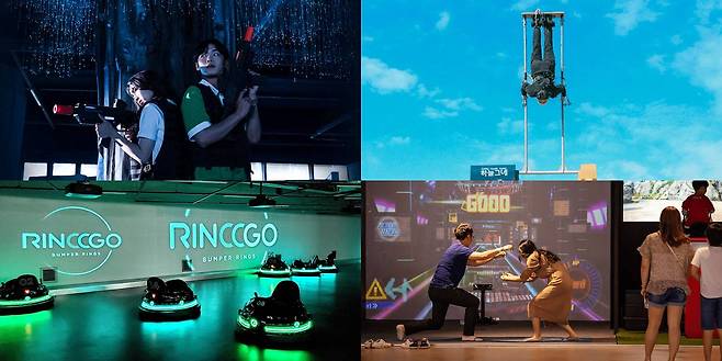 9.81파크 내 시설을 즐기면 모든 경험이 데이터로 기록된다 / 출처=대성파인텍