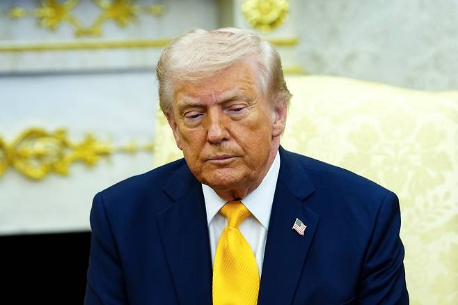 도널드 트럼프 미국 대통령. UPI연합뉴스