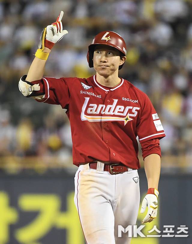 박성한은 22일 키움전에서 2타점을 올렸다. 사진=천정환 기자