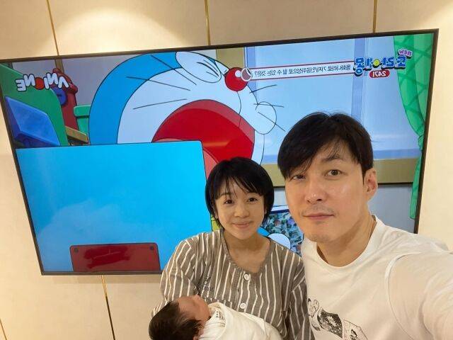 도라에몽 캐릭터와 심형탁 가족 / 소셜미디어