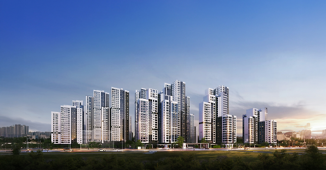 더샵 신길센트럴시티 조감도 /제공=포스코이앤씨