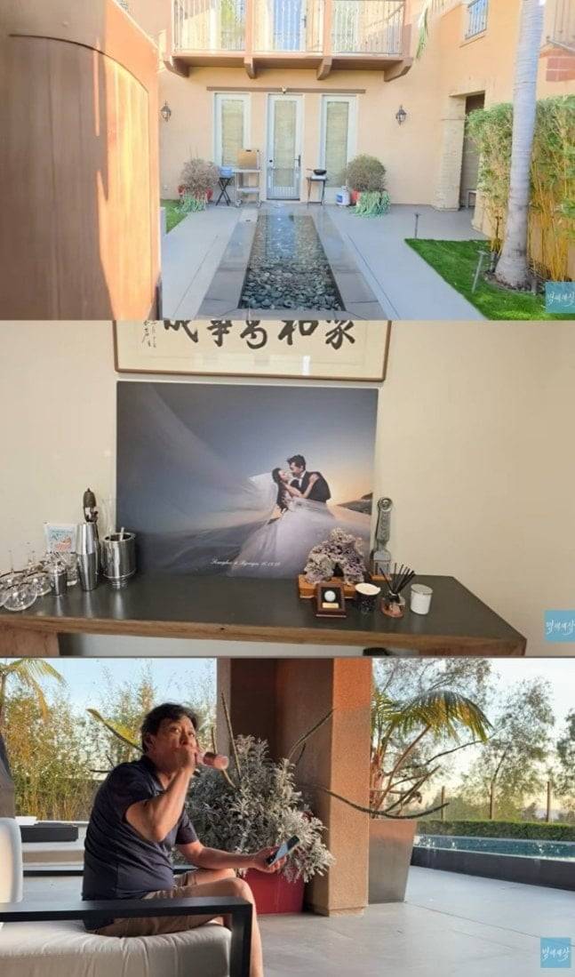 배우 김병세의 미국 LA 집 / 사진=유튜브 채널 '병세세상'