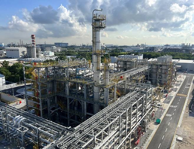 싱가포르 주롱섬에 위치한 카리플렉스 의료용 라텍스 공장 전경. (사진=DL그룹)