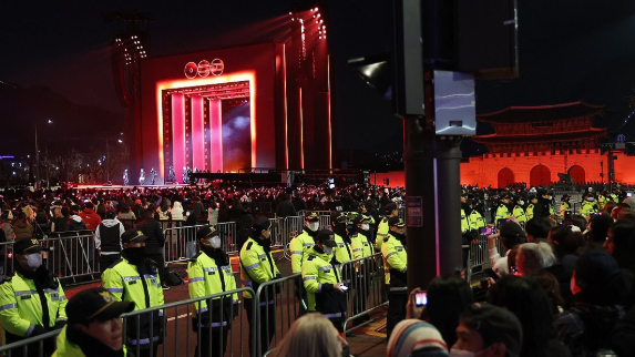 경찰, BTS 공연 인파 관리/ 사진=연합뉴스