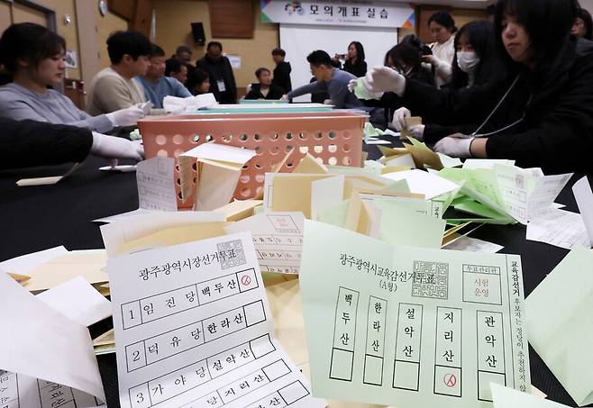 ▲ 6·3 지방선거를 앞두고 경기장 안팎에서 관람을 방해하는 선거 운동에 대한 엄격한 조항 적용에 의한 조치가 필요해 보인다. ⓒ연합뉴스