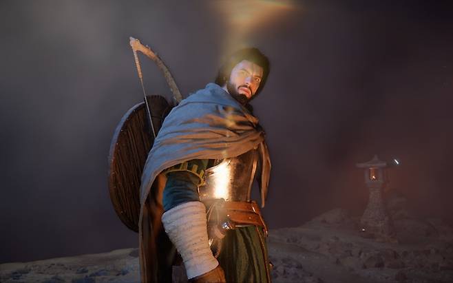 '붉은사막' 게임 초반부를 플레이해보니 주인공 클리프의 스토리에 몰입하며 넓은 오픈월드를 탐험할 수 있었다. / 게임 화면 갈무리