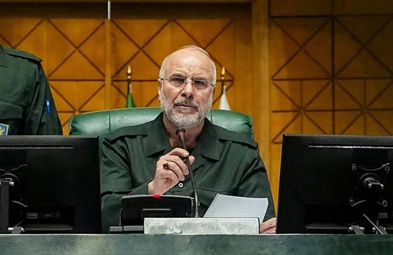 모하마드 바게르 갈리바프 이란 국회의장. 〈사진=로이터〉