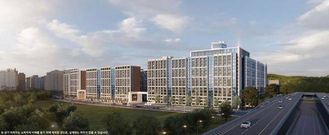 서울 용산구 '이촌 르엘' 투시도. 롯데건설