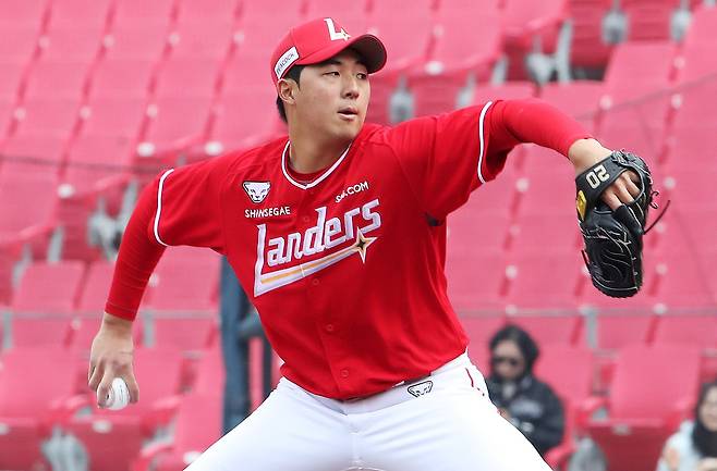 SSG 김민준. SSG랜더스 제공