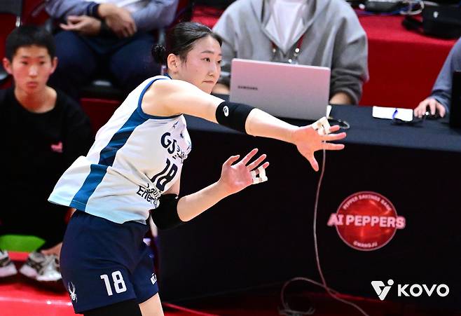 GS칼텍스 권민지. 사진제공=KOVO