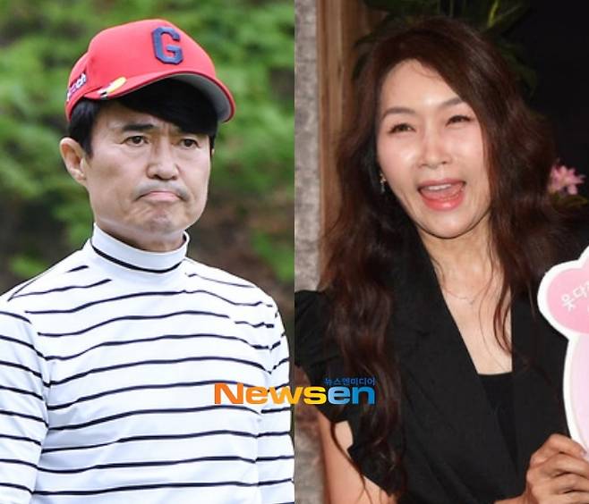 뉴스엔 DB 홍서범, 조갑경