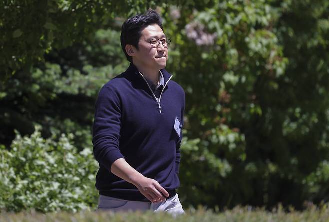 김범석 쿠팡Inc 의장. ⓒAFP PHOTO