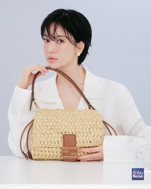 배우 송혜교와 함께한 2026 가을-겨울 프리 컬렉션 디지털 캠페인 공개. ⓒ펜디