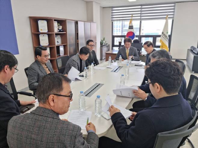 에너지안보환경협회의 1차 긴급 진단 회의 당시 모습.(제공= 에너지안보환경협회)