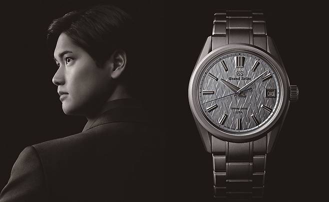 그랜드 세이코가 메이저리거 오타니 쇼헤이를 글로벌 앰배서더로 선정했다. 그랜드 세이코와 오타니는 오는 4월부터 '그랜드 모먼츠 프로젝트'를 함께 할 예정이다. 사진 그랜드 세이코