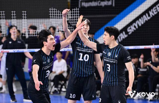 승리한 현대캐피탈./KOVO