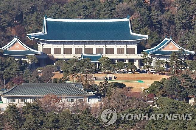 청와대 전경. 연합뉴스