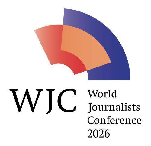 ‘2026 세계기자대회(World Journalists Conference, WJC) 홍보물./한국기자협회 제공