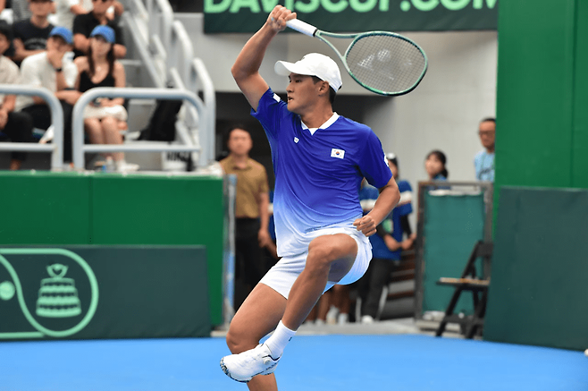 한국 테니스의 에이스 권순우.