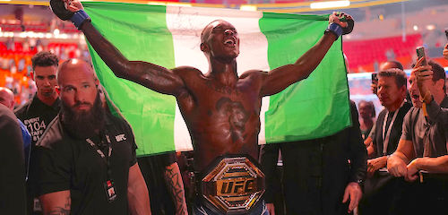 이스라엘 아데산야. 사진=UFC