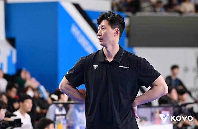 박철우 우리카드 감독대행