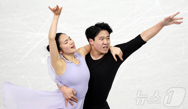 피겨 아이스댄스 임해나와 권예2026.2.5 ⓒ 뉴스1 김진환 기자