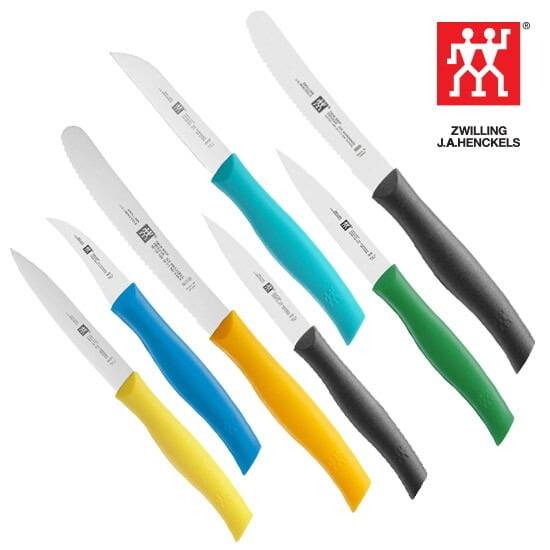 헹켈의 쌍둥이 로고가 부착된 칼 제품군. /헹켈 제공