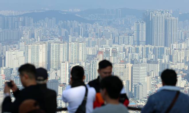 서울의 아파트 단지 모습. 뉴스1