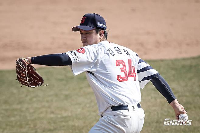 ▲ 김원중 ⓒ롯데 자이언츠