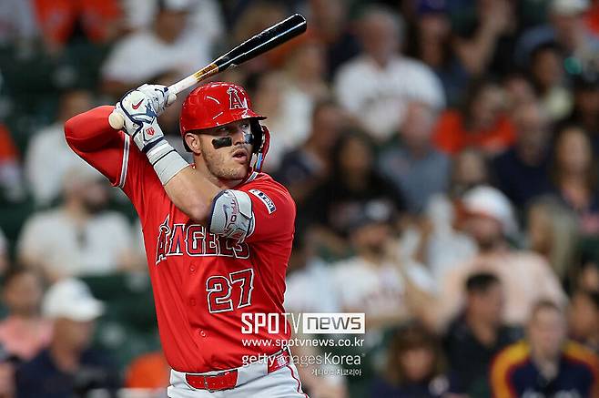▲ 시즌 첫 세 경기에서 대활약하며 올 시즌 부활의 기대감을 높이고 있는 마이크 트라웃