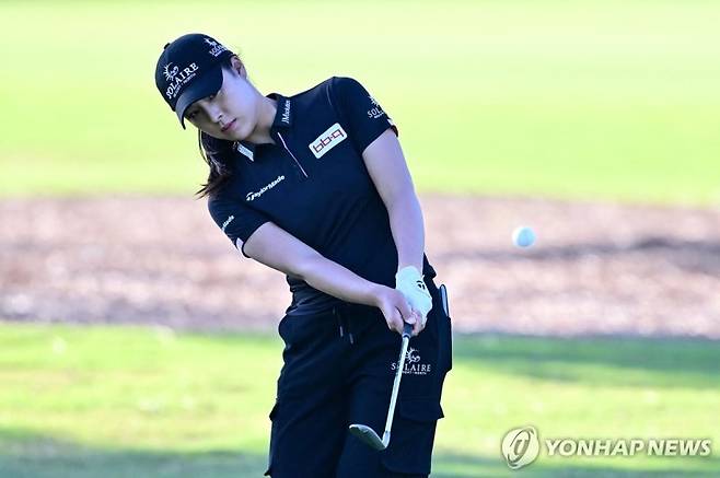 미국 진출 후 최고 성적을 기록한 윤이나. 연합뉴스