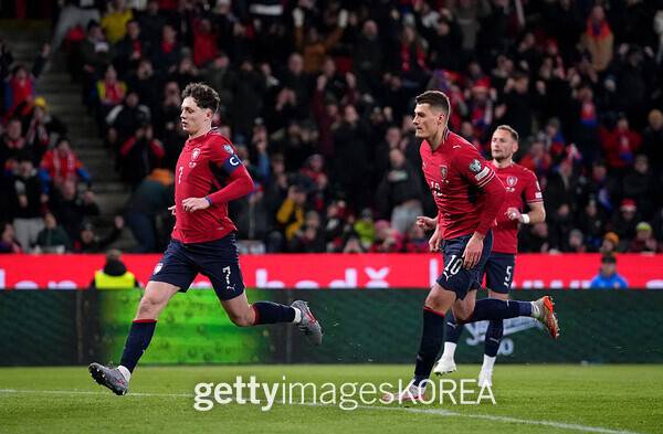체코 축구 대표팀. ⓒGettyimagesKorea