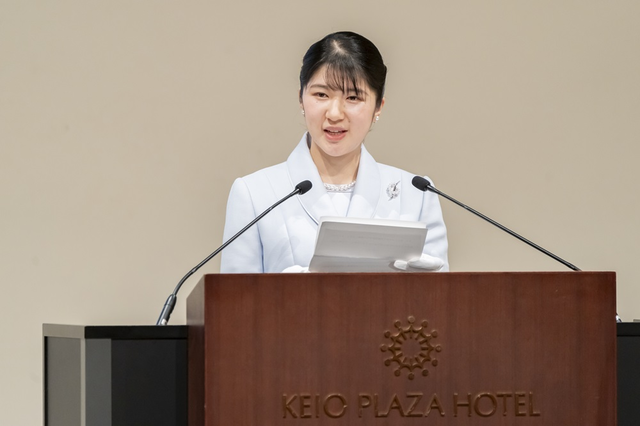 나루히토 일왕의 외동딸 아이코 공주. 일본 궁내청