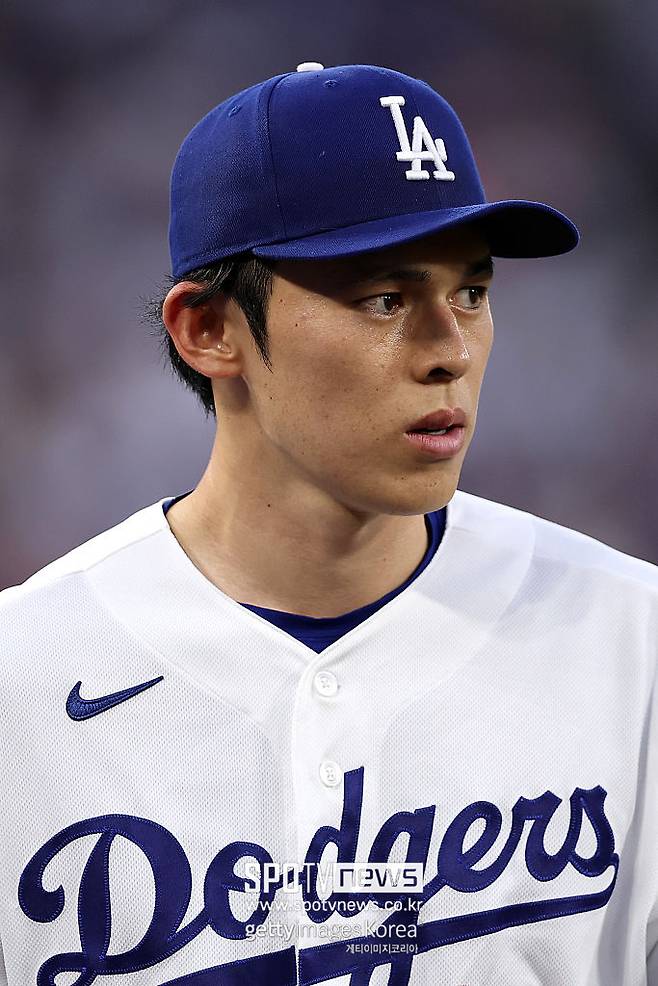 ▲ 31일(한국시간) 클리블랜드 가디언스와 경기에 선발 등판한 사사키 로키.