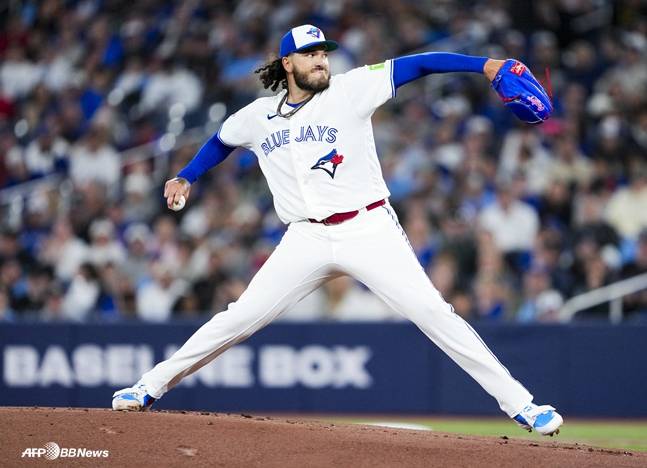 폰세의 투구 모습. /AFPBBNews=뉴스1