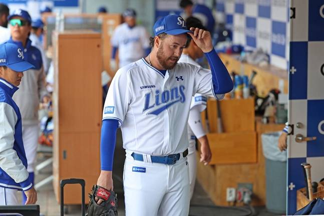 오러클린. /사진=삼성 라이온즈