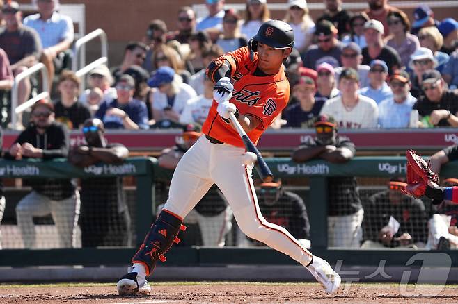 샌프란시스코 자이언츠 이정후. ⓒ 로이터=뉴스1