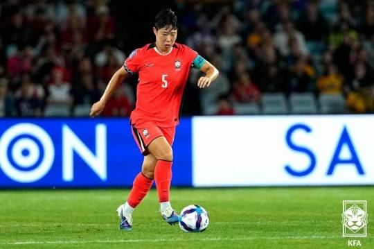 한국 여자 축구대표팀의 주장 고유진. / 사진=연합뉴스