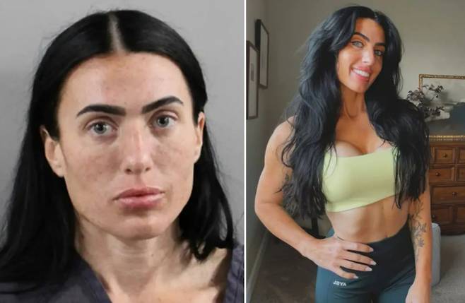 미국 폴크 카운티 보안관 사무소가 공개한 크리스티나 테일러 머그샷. /사진=뉴욕포스트 갈무리