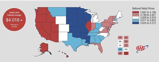 AAA 홈페이지 캡쳐