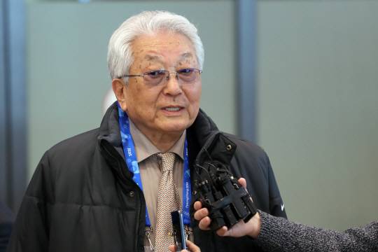 장웅 전 IOC 위원. 연합뉴스