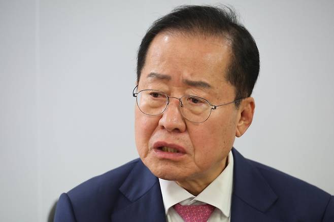 홍준표 전 대구시장. 연합뉴스