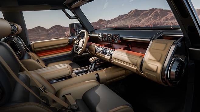 현대차가 1일(현지 시각) 뉴욕 오토쇼에서 공개한 ‘볼더’ 콘셉트카 모습. /현대차