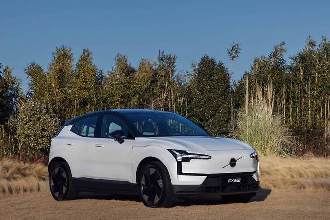 EX30 외부 모습. 볼보자동차코리아