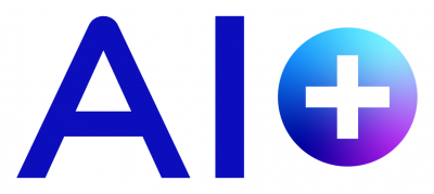 AI 정책 통합 브랜드 'AI+' BI. 중소벤처기업부