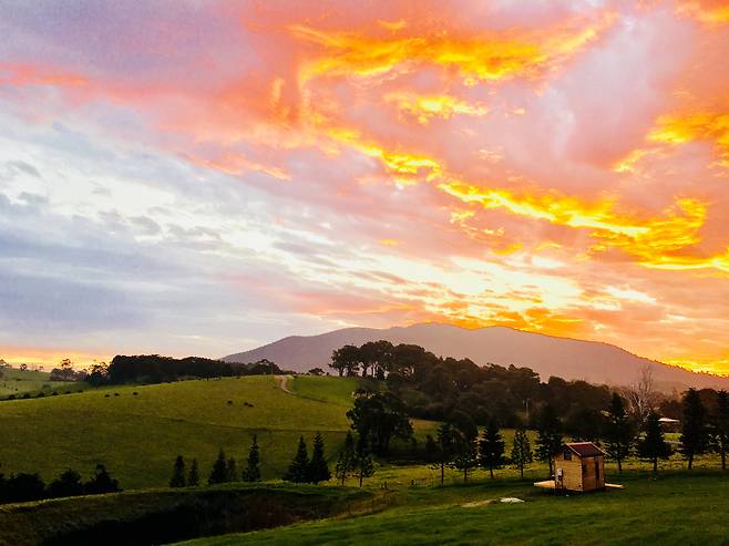 호주 뉴사우스웨일즈주 틸바 레이크 하우스