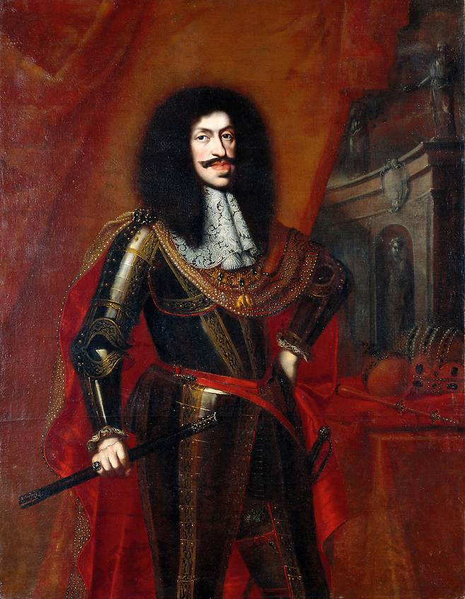 벤자민 블록, 레오폴트 1세, 1672년경, 캔버스에 유채, 139x110cm, 빈 미술사 박물관