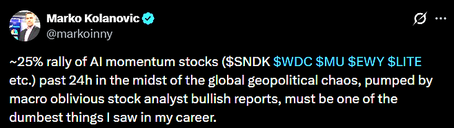 마르코 콜라노비치 전 JP모건 수석전략가 엑스 캡처
